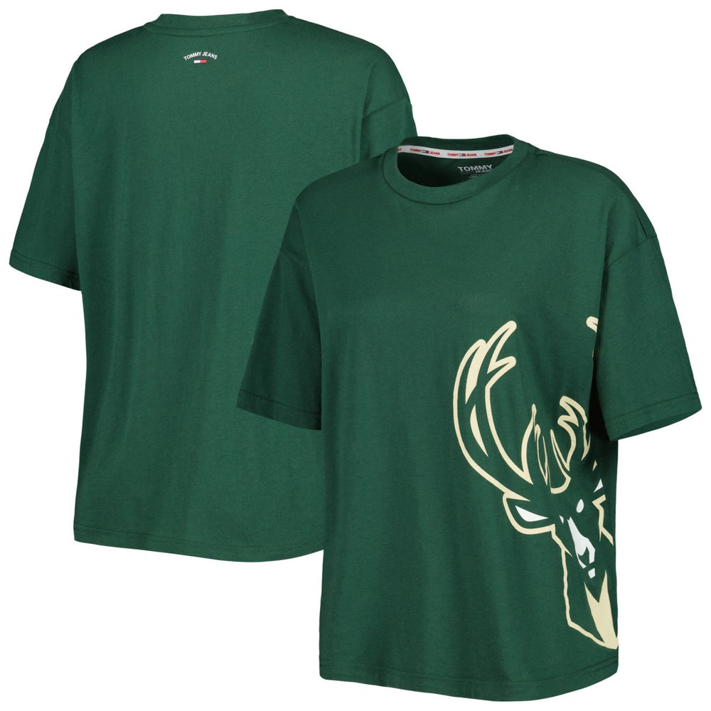 NBA Milwaukee Bucks Tommy Jeans Women's Bianca T-Shirt