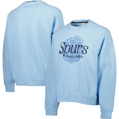 Tottenham Hotspur Foundation Oversized Raglan Pullover Sweatshirt - Light Blue