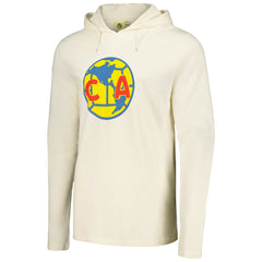 Club America Long Sleeve Hoodie T-Shirt - Cream