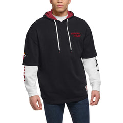 NBA Miami Heat Tommy Jeans Matthew 2-In-1 T-Shirt & Hoodie Combo Set