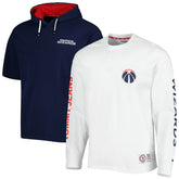 NBA Washington Wizards Tommy Jeans Matthew 2-In-1 T-Shirt & Hoodie Combo Set