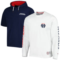 NBA Washington Wizards Tommy Jeans Matthew 2-In-1 T-Shirt & Hoodie Combo Set
