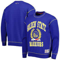 NBA Golden State Warriors Tommy Jeans Peter French Terry Pullover Crew Sweatshirt sale