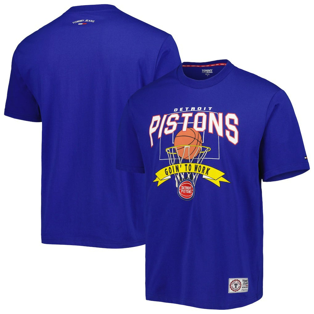 NBA Detroit Pistons Tommy Jeans Tim Backboard T-Shirt