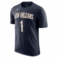 NBA Zion Williamson New Orleans Pelicans Icon 2022/23 Name & Number T-Shirt