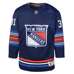 NHL Navy Igor Shesterkin New York Rangers Youth Alternate Premier Player Jersey