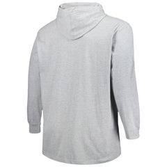 NHL Heather Gray Colorado Avalanche Big & Tall Pullover Hoodie