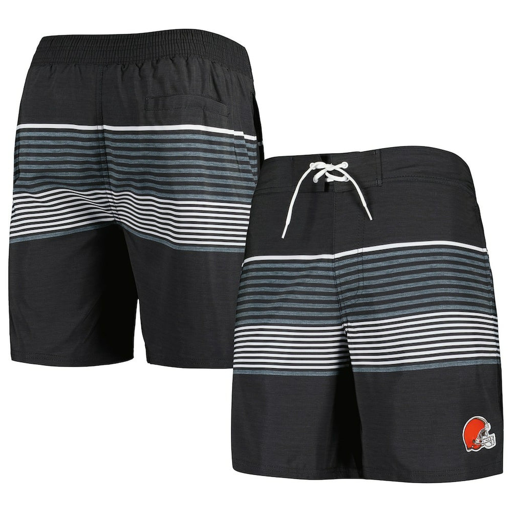 G-III Sports by Carl Banks Coastline Volley Swim Shorts - Cleveland Browns