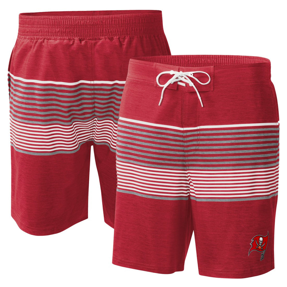 G-III Sports by Carl Banks Coastline Volley Swim Shorts - Tampa Bay Buccaneers