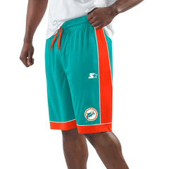 Starter Throwback Fan Favorite Shorts - Miami Dolphins