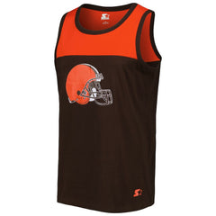 Starter Logo Touchdown Fashion Tank Top - Cleveland Browns