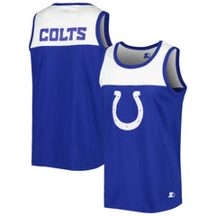 Starter Logo Touchdown Fashion Tank Top - Indianapolis Colts