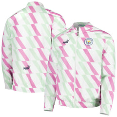 Manchester City 2022/23 Pre-Match Full-Zip Jacket - Puma White
