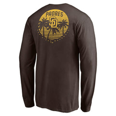 MLB San Diego Padres Team Hometown Collection Palm Sunset Long Sleeve T-Shirt