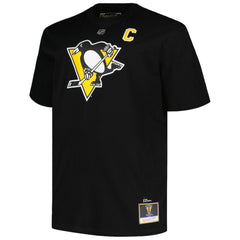 NHL Black Mario Lemieux Pittsburgh Penguins Mitchell & Ness Big & Tall Name & Number T-Shirt