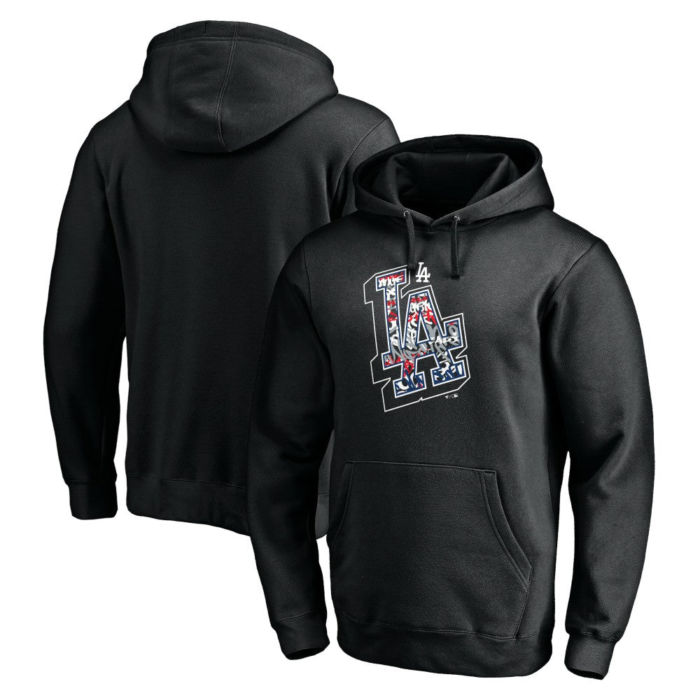 MLB Los Angeles Dodgers Team Hometown Collection Tag Pullover Hoodie