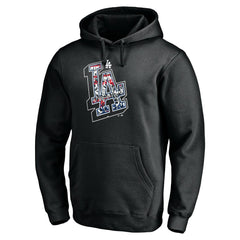 MLB Los Angeles Dodgers Team Hometown Collection Tag Pullover Hoodie