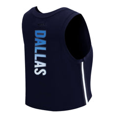 Pro Standard Women's Ombre Wordmark Classic Cropped Tank Top - Dallas Cowboys