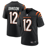 Tyron Johnson Home Game Player Jersey - Cincinnati Bengals