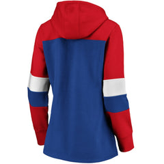 MLB Chicago Cubs Women's Plus Size Colorblock Pullover Hoodie