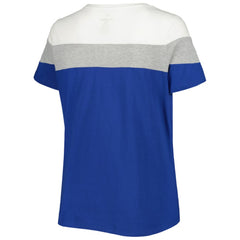 MLB Chicago Cubs Women's Plus Size Colorblock T-Shirt
