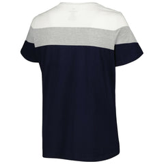MLB Washington Nationals Women's Plus Size Colorblock T-Shirt