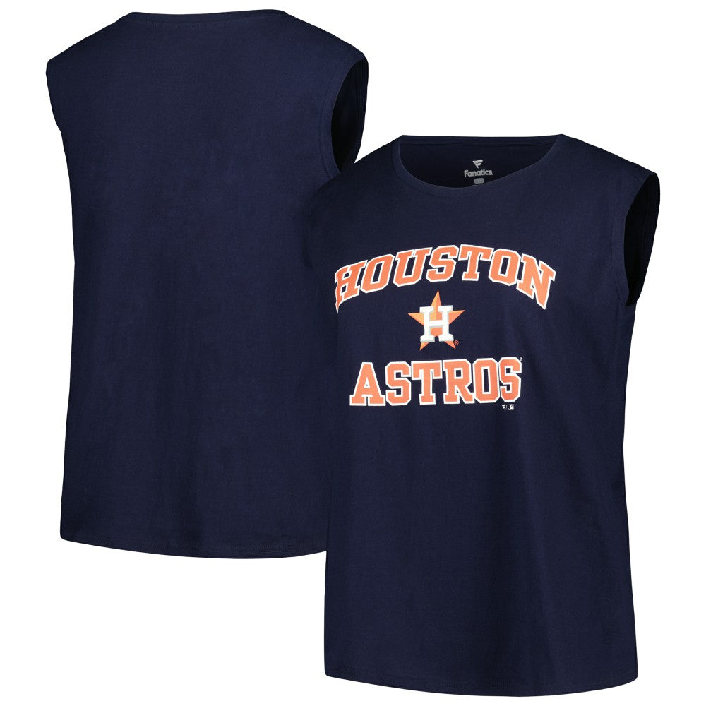 MLB Houston Astros Profile Women's Plus Size Tank Top