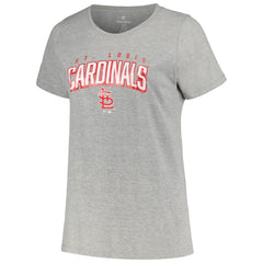 MLB St. Louis Cardinals Profile Women's Plus Size T-Shirt Combo Pack