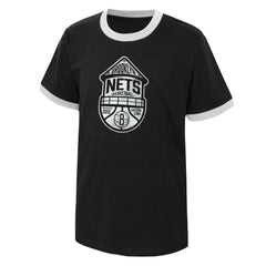 NBA Brooklyn Nets Youth Hoop City Hometown Ringer T-Shirt