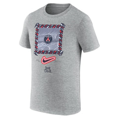 Paris Saint-Germain DNA T-Shirt - Nike Heather Gray