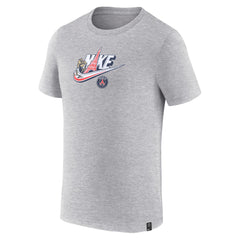 Paris Saint-Germain Futura T-Shirt - Nike Heather Gray