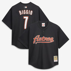 MLB Craig Biggio Houston Astros Mitchell & Ness Authentic Batting Practice Jersey