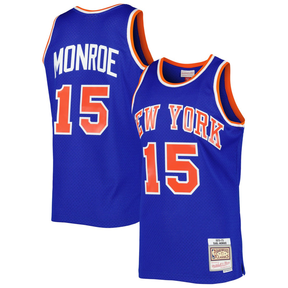 NBA Earl Monroe New York Knicks 1972/73 Hardwood Classics Swingman Jersey