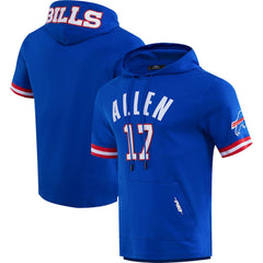 Josh Allen Pro Standard Player Name & Number Hoodie T-Shirt - Buffalo Bills