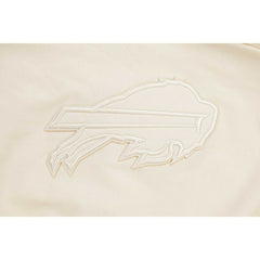 Josh Allen Player Name & Number Neutral Short Sleeve Pullover Hoodie - Buffalo Bills