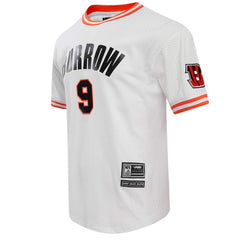 Joe Burrow Pro Standard Player Name & Number Mesh T-Shirt - Cincinnati Bengals