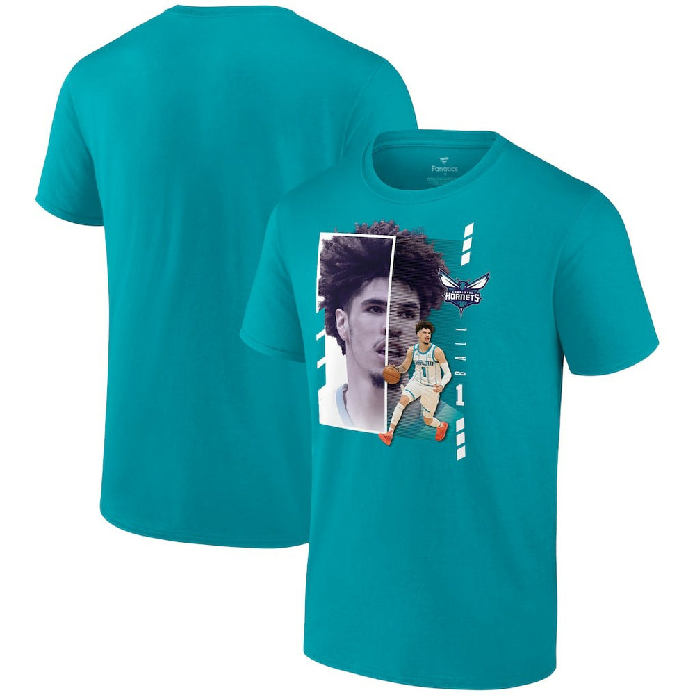 NBA LaMelo Ball Charlotte Hornets Jump Pass T-Shirt