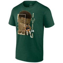 NBA Giannis Antetokounmpo Milwaukee Bucks Jump Pass T-Shirt