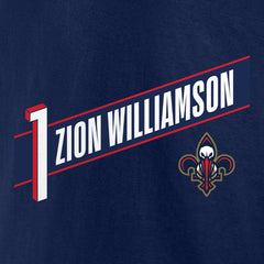 NBA Zion Williamson New Orleans Pelicans Full-Court Press Name & Number T-Shirt