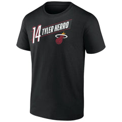 NBA Tyler Herro Miami Heat Full-Court Press Name & Number T-Shirt