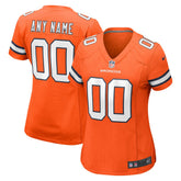 Women's Alternate Custom Game Jersey - Denver Broncos