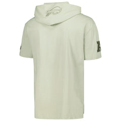 Pro Standard Neutrals Short Sleeve Pullover Hoodie - Buffalo Bills