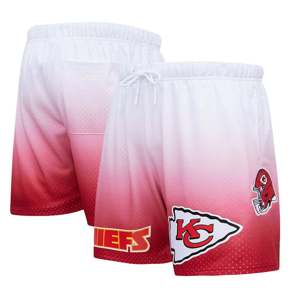 Pro Standard Ombre Mesh Shorts - Kansas City Chiefs