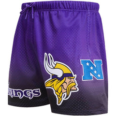 Pro Standard Ombre Mesh Shorts - Minnesota Vikings