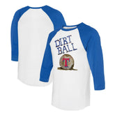 MLB Texas Rangers Tiny Turnip Women's Dirt Ball 3/4-Sleeve Raglan T-Shirt