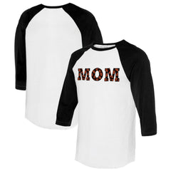 MLB San Francisco Giants Tiny Turnip Women's Logo Mom 3/4-Sleeve Raglan T-Shirt
