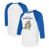 MLB Texas Rangers Tiny Turnip Unisex Stega 3/4-Sleeve Raglan T-Shirt