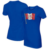MLB Toronto Blue Jays Tiny Turnip Women's Baseball Flag T-Shirt