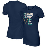 MLB Seattle Mariners Tiny Turnip Women's Baseball Love T-Shirt