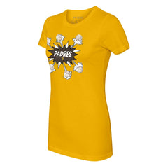 MLB San Diego Padres Tiny Turnip Women's Baseball Pow T-Shirt